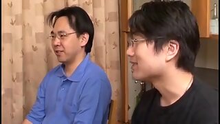 Step mom from Japan fucked by young guy