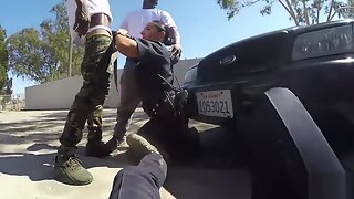 Sheena Ryder is a dirty cop that gets fucked by three BBC