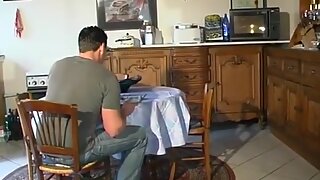 French milf anal foursome