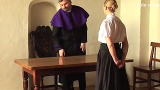 Mature maid birched
