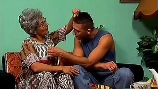Grandma Marge Fucks with Young Man