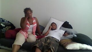 Mature ebony fatso banged hard