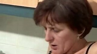 German Granny in the Kitchen R20