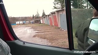 Cougar Likes To Drive Twinks Downtown