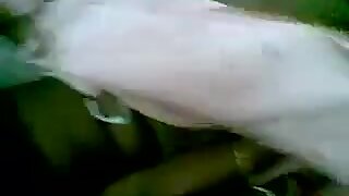 Horny man has fun with his juicy indian slut on bed