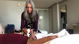 Homemade - Boy Caught Masturbating By Step moms Friend In Hotel!