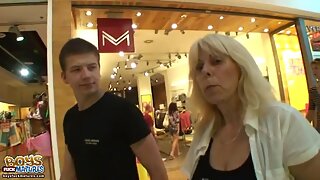 Married blonde cheats on her hubby