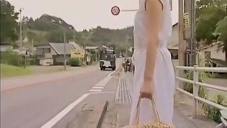 Asian Milf who expose armpit hair was by men on bus -HdMilfCam.com