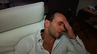 Horny French Step mom fucks with a young man