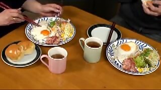 Busty Japanese Step mother Id like to fuck gets her unshaved poontang bonked